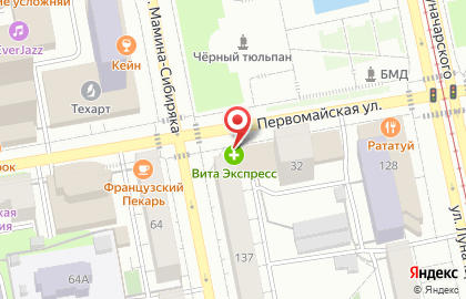 Пекарня Дом хлеба на Первомайской улице на карте