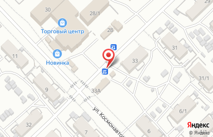 Киоск по продаже фруктов и овощей на Пионерской улице на карте