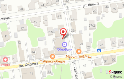 Булочная Каравай-СВ "СвердловаДор" на карте