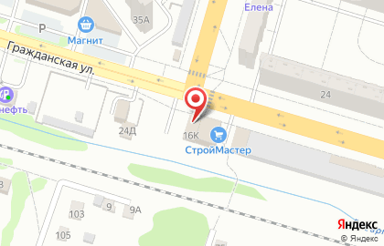 Магазин СтройМастер в Красноармейском районе на карте