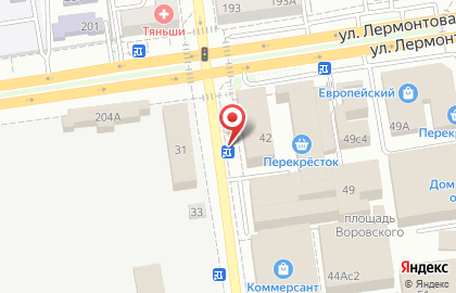 Синьора на улице Пушкина на карте