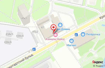 Аптека СОЦФАРМ на Кронштадтском бульваре на карте