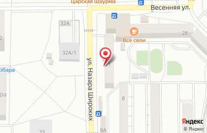 Читинская частная школа в Черновском районе на карте