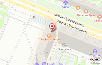 Мини-маркет Мини-маркет на проспекте Просвещения на карте