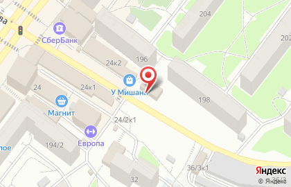 Сорока в Новосибирске на карте