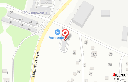 Мойка самообслуживания Кристалл на карте