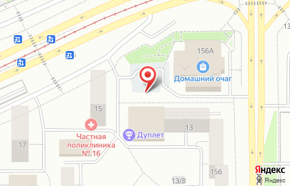 Автостоянка в Челябинске на карте