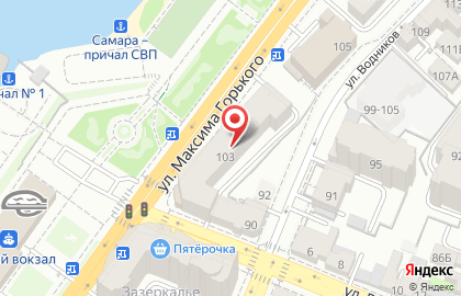 Агентство недвижимости Самолет в Самарском районе на карте