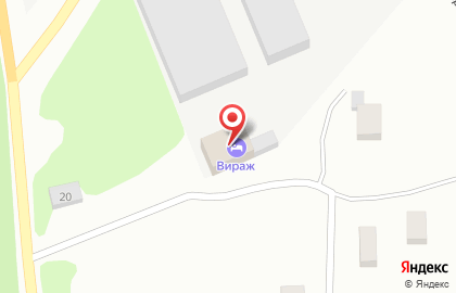 Гостиница Вираж на Восточной улице на карте