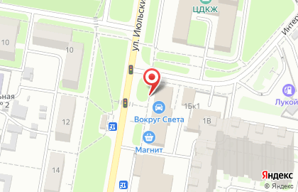 Академия Бизнеса на улице Июльских Дней на карте