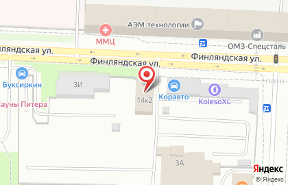 Автосервис на ул. Братьев Радченко, 3г на карте