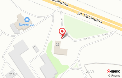 СТО КНП в Октябрьском районе на карте