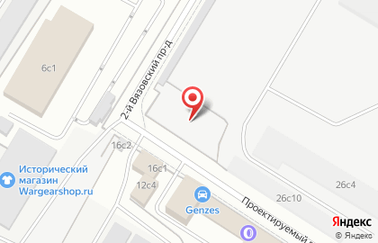 Автотехцентр TIauto в переулке 2-й Вязовский, 13 на карте