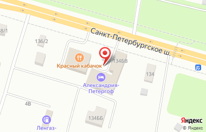 Гостиница Александрия-Петергоф на карте