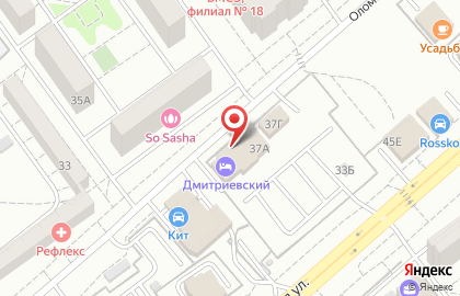 Агентство недвижимости Сити на Оломоуцкой улице на карте