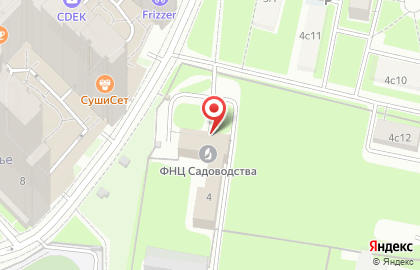 Склад-магазин Встисп на Загорьевской улице на карте