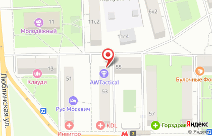 Магазин страйкбольного оборудования AWtactical на карте