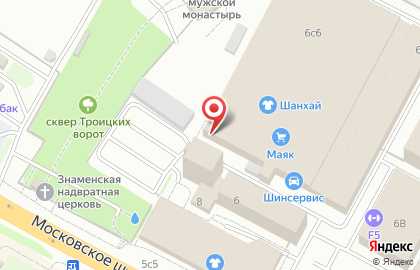 Гипермаркет одежды и обуви Шанхай на карте