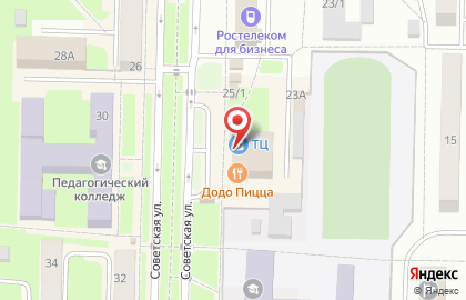 Аптека Аптека Эконом Класса на Советской улице на карте