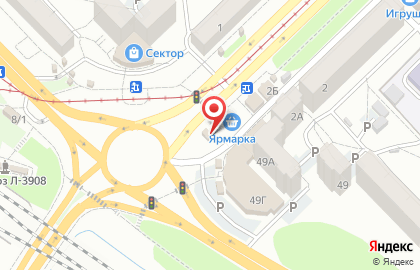 Салон флористики и декора Ботаника на улице Циолковского на карте