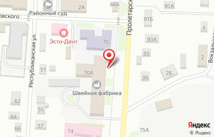 Магазин тканей в Новосибирске на карте