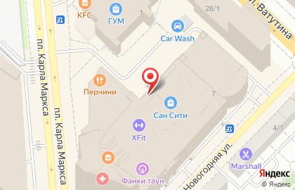 Мастерская Мастер Минутка-Регион на площади Карла Маркса на карте