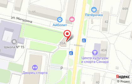 Салон мобильной связи и электроники Связной на улице Карла Маркса на карте