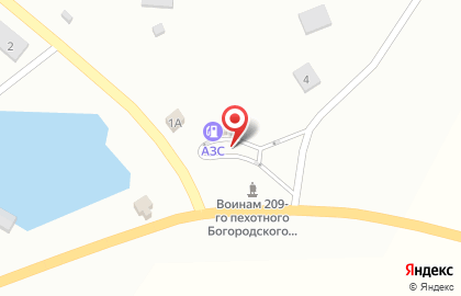 Заправочная станция в Калининграде на карте