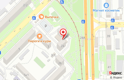 Кондитерский цех Лакомка на Московской улице на карте