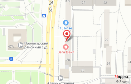 Парикмахерская в Саранске на карте