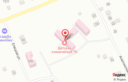 Приморская Детская Краевая Клиническая Туберкулезная Больница во Владивостоке на карте