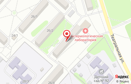 Городская клиническая больница Бактериологическая лаборатория №5 на Волгоградской улице на карте
