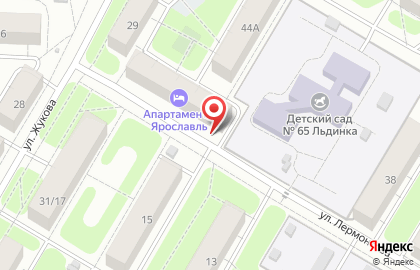 Центр детского творчества Горизонт на улице Лермонтова на карте