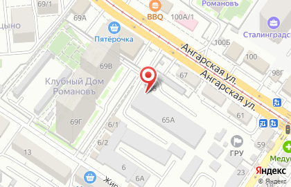 Торговая компания Лайт в Дзержинском районе на карте