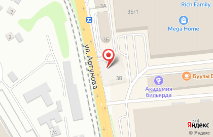 Магазин DaVita-мебель на улице Сергеева на карте