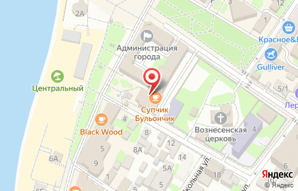 Юго-Западный банк Сбербанка России на Революционной улице, 3 в Геленджике на карте