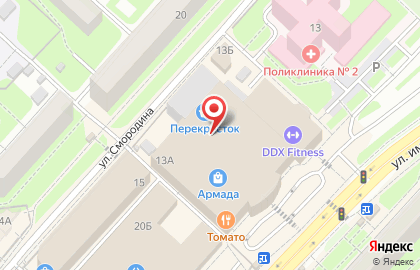 Магазин Чехольчик в Октябрьском районе на карте