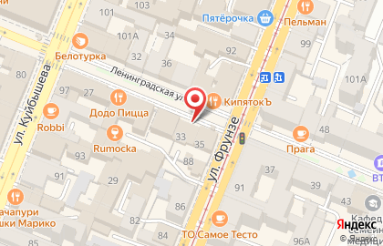 Ювелирный магазин 585Gold на Ленинградской улице на карте