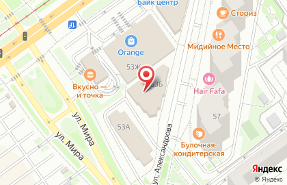 Карапузик на улице Мира на карте