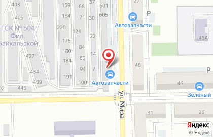 Автокомплекс, ИП Бронников В.В. на карте