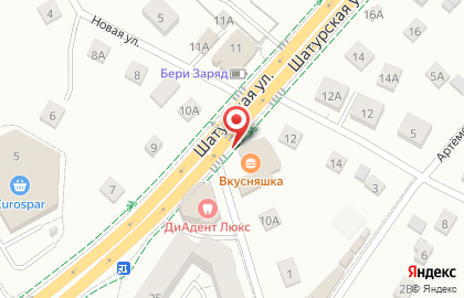 Секонд-хенд на Шатурской, 10 на карте