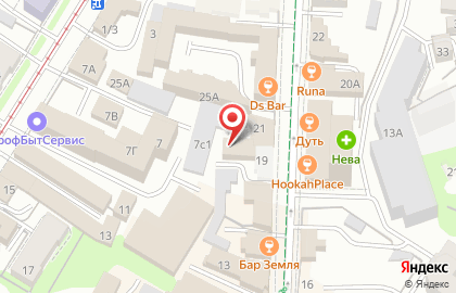 Седьмое небо на улице Федерации на карте