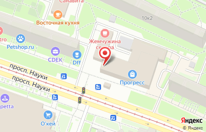 Национальная туристическая компания Intourist в Калининском районе на карте
