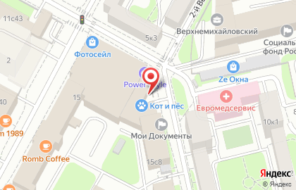 Гостиница для животных BookingCat на Ленинском проспекте на карте
