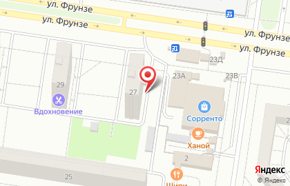 Общественная приемная депутата Краснова А.Г. в Автозаводском районе на карте
