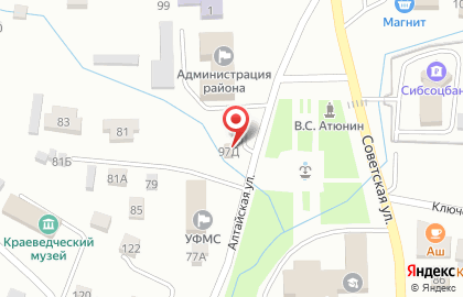 Магазин-салон Профиль на Советской улице на карте