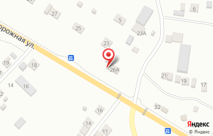 Магазин алкогольных напитков Красное & Белое на Дорожной на карте