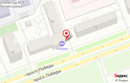 Мини-отель Victory на карте