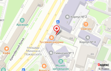 Энерго-Н на Московской на карте