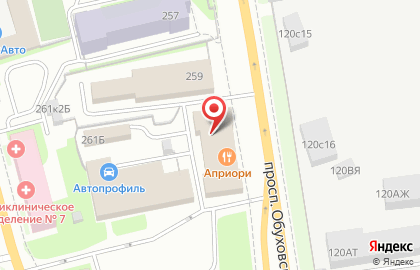 Флюорографическая Станция Невского Района на карте